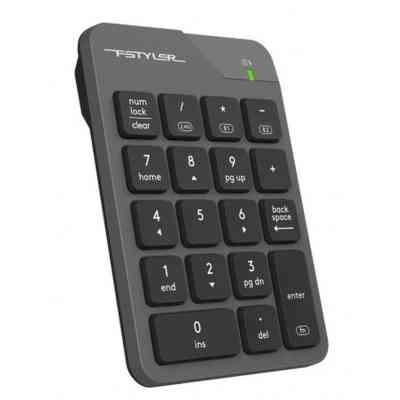Клавіатура A4Tech FBK21C Wireless/Bluetooth Smoky Grey (4711421995108) Вінниця