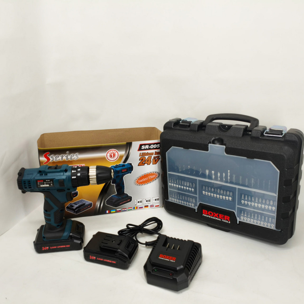 Портативний акумуляторний шуруповерт Boxer SR-005 24В WD-26 Львів - фото 16