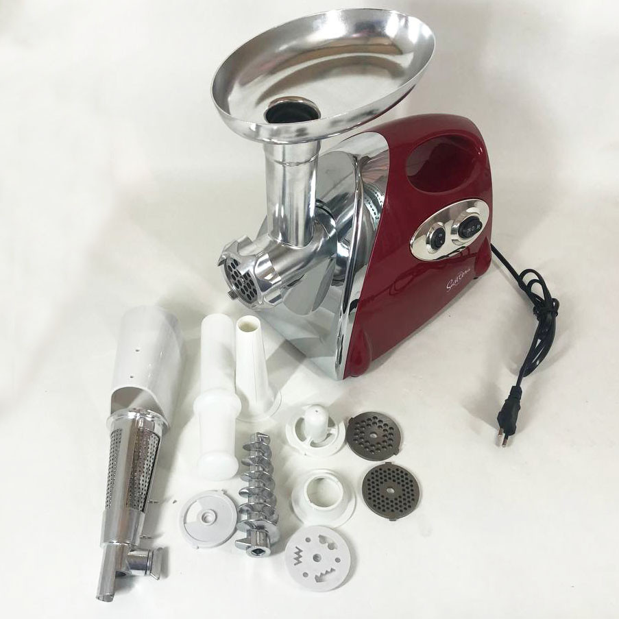 Мясорубка професиональна SMG-5420R 1800 Вт, Мощная мясорубка для домашнего использования QH-83 Львов - изображение 13