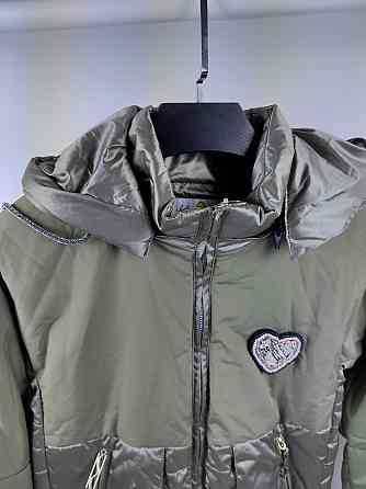 Демисезонная куртка хаки для девочек 146 Николаев