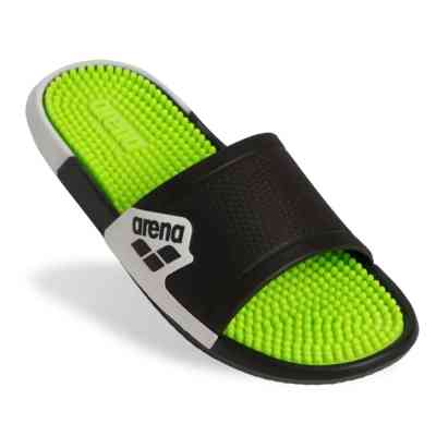 Шльопанці Arena Marco Active 009279-120 чорний, зелений 45 (3468337513469) Вінниця