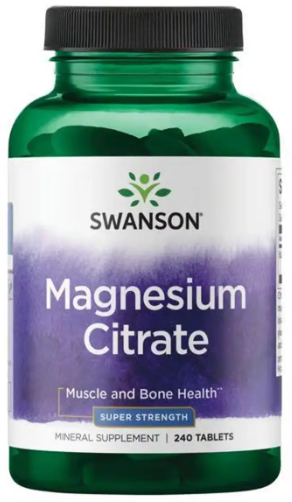 Магний цитрат Swanson Magnesium Citrate Super Strength 240 табл Киев - изображение 1