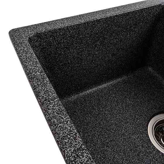 VALESO Гранітна мийка для кухні VALESO ZIRKONE 6250 матова Графіт Киев