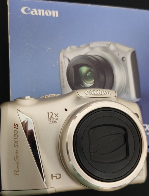 Canon PowerShot SX 130 Silver Фотоаппарат фотокамера. Киев - изображение 8