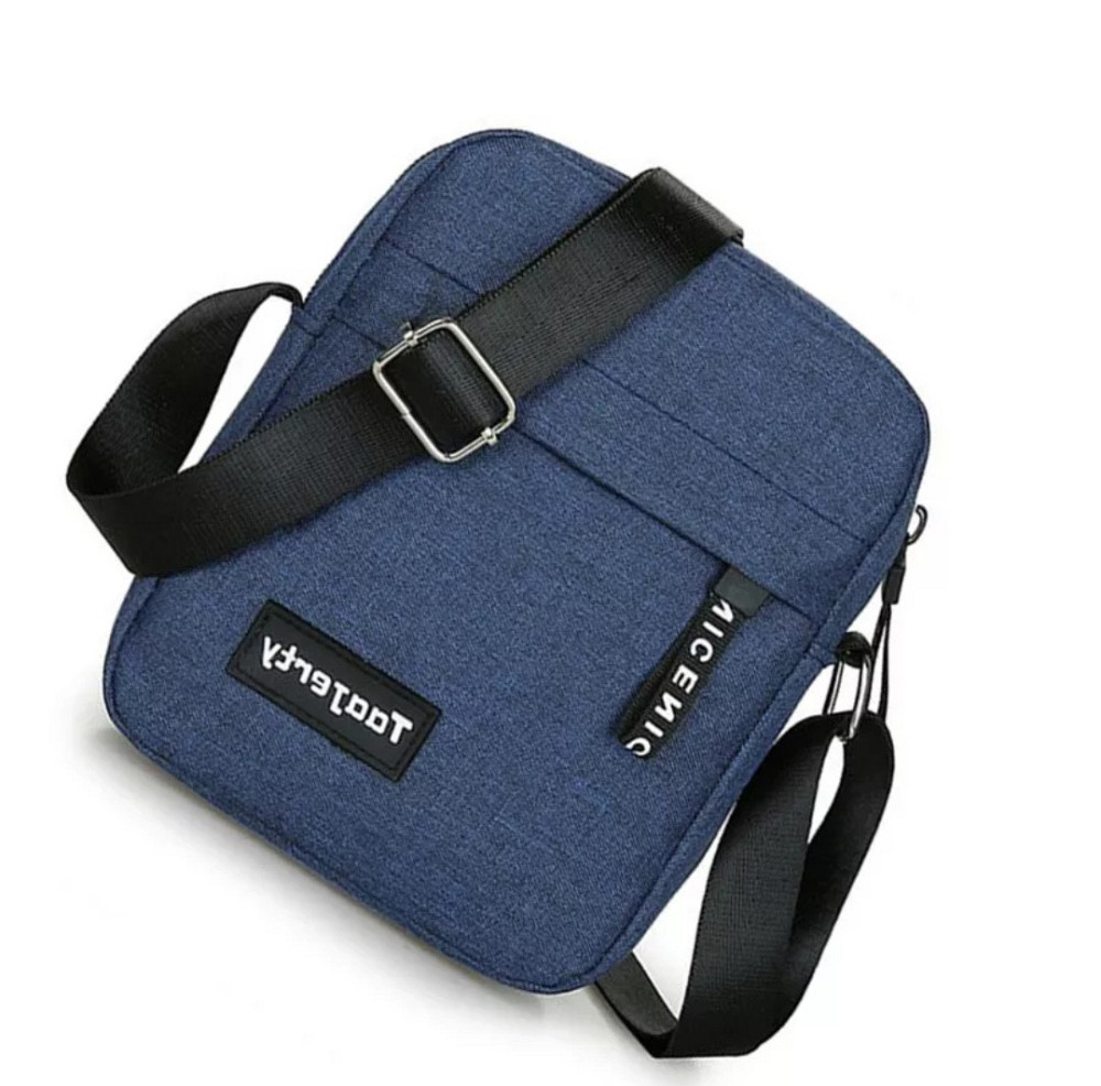 Чоловічі модні сумки, спортивні сумки з тканини, водонепроникні сумки через плече Київ - фото 2