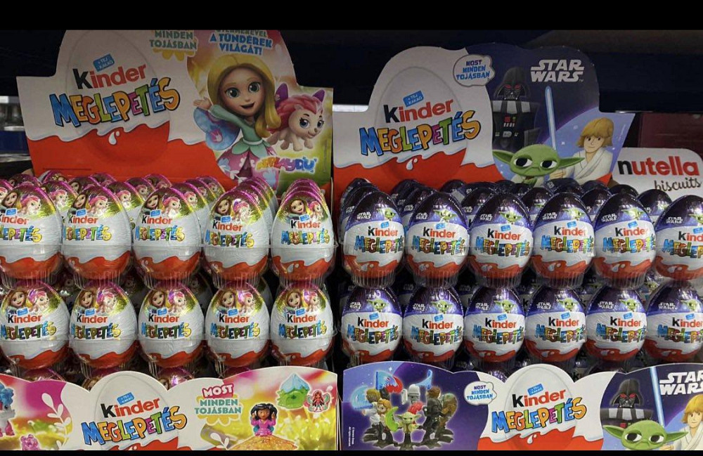 Kinder Surprise (Kinder Меглепетес) 20 г – шоколадне яйце з іграшкою | Star Wars / Для дівчаток | Оригінал Київ - фото 1