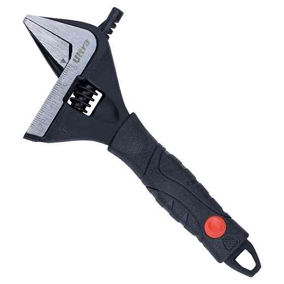 Ultra Ключ разводной с тонкими губками 165мм, 0-34мм CrV ULTRA (4100112) Киев