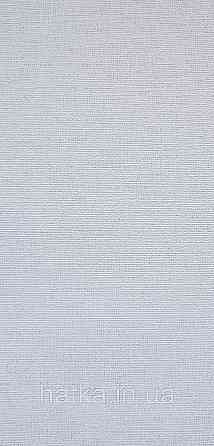 Шпалери вінілові на флізеліні AS creationTempo метрові однотонні під тканину бавовна дрібна смужка білі Київ