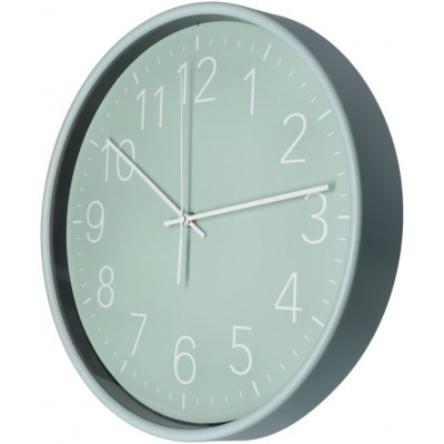 Настенные часы Optima Pastel пластиковый, мятный (O52086) Винница - изображение 2