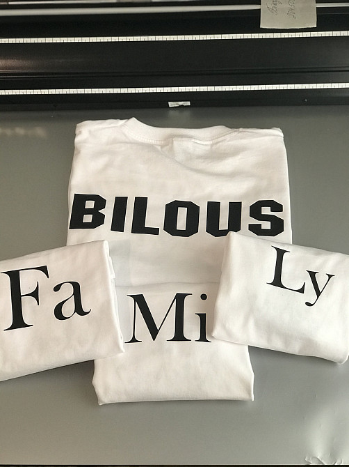 Футболки в стиле Family look для мамы , папы и ребенка С Фамилией и надписью FAMILY Черновцы - изображение 4