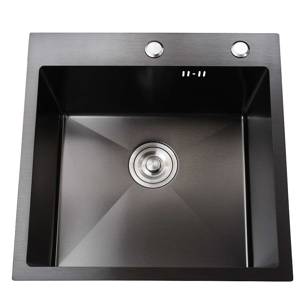 Мийка кухонна 3mm 500х500 Графіт 5050HG Mira Тернополь - изображение 1