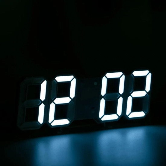Светодиодные цифровые часы в виде цифр White clock Винница - изображение 5