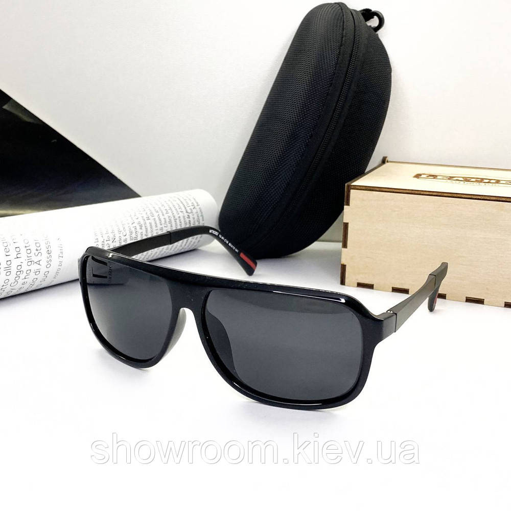 Чоловічі сонцезахисні окуляри з поляризацією Polarized (2828) Київ - фото 1