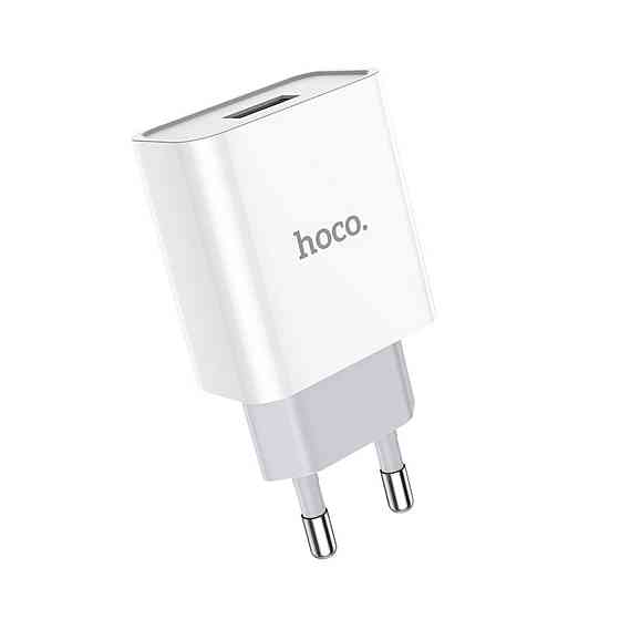Мережевий зарядний пристрій HOCO C81A Asombroso single port charger set(Micro) White Київ