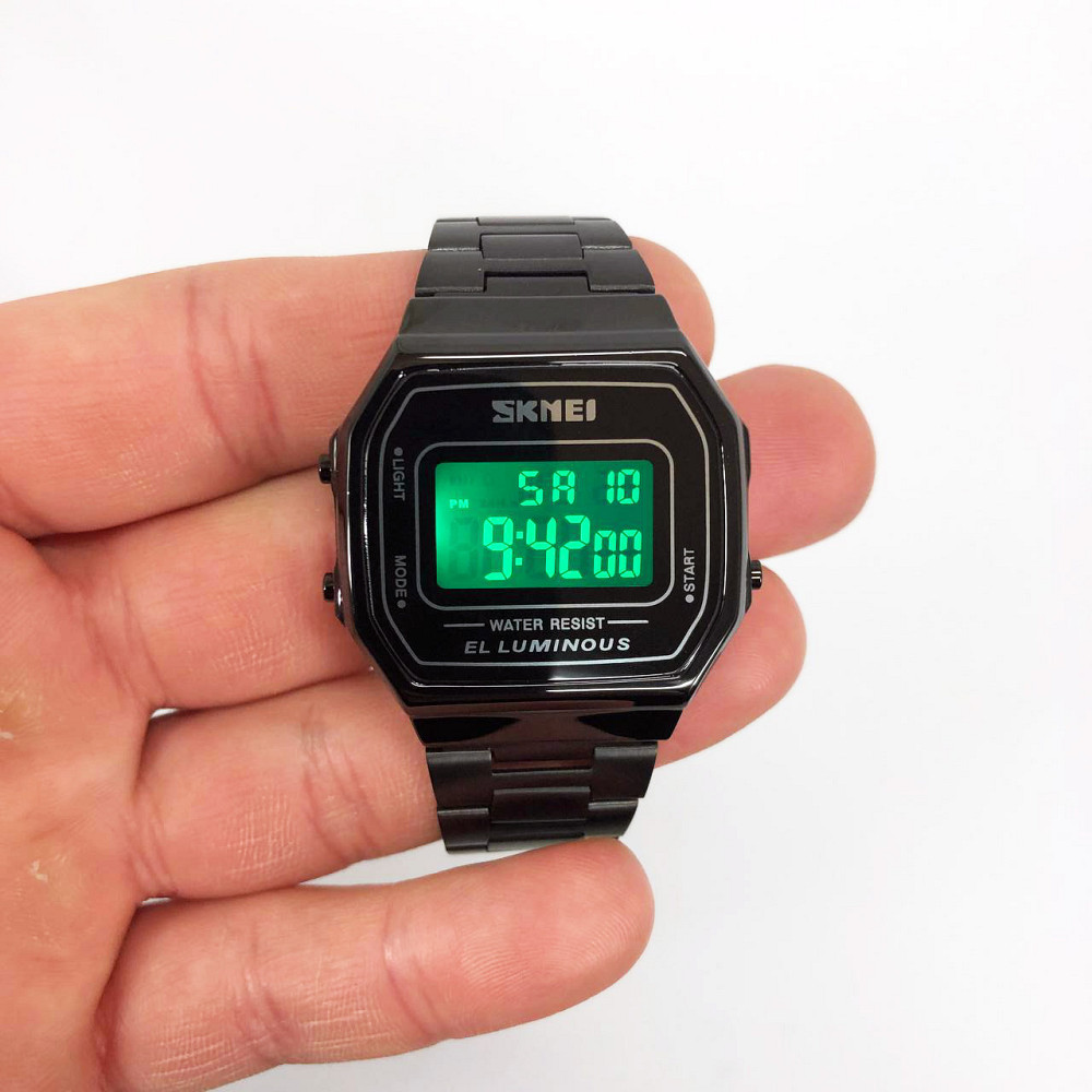 Годинник retro vintage SKMEI 1647BK, Старовинні чоловічі годинники, Годинник квадратний Ретро KM-77 Івано-Франківськ - фото 10