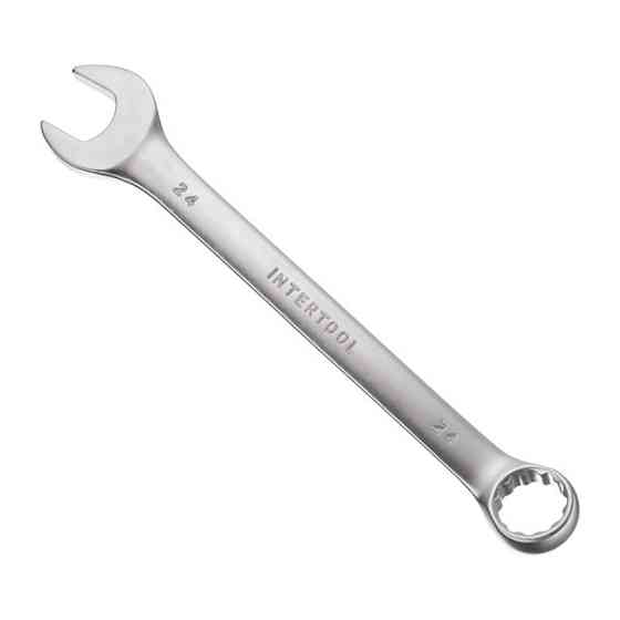 Ключ комбінований 24мм Cr-V INTERTOOL HT-1224 Киев