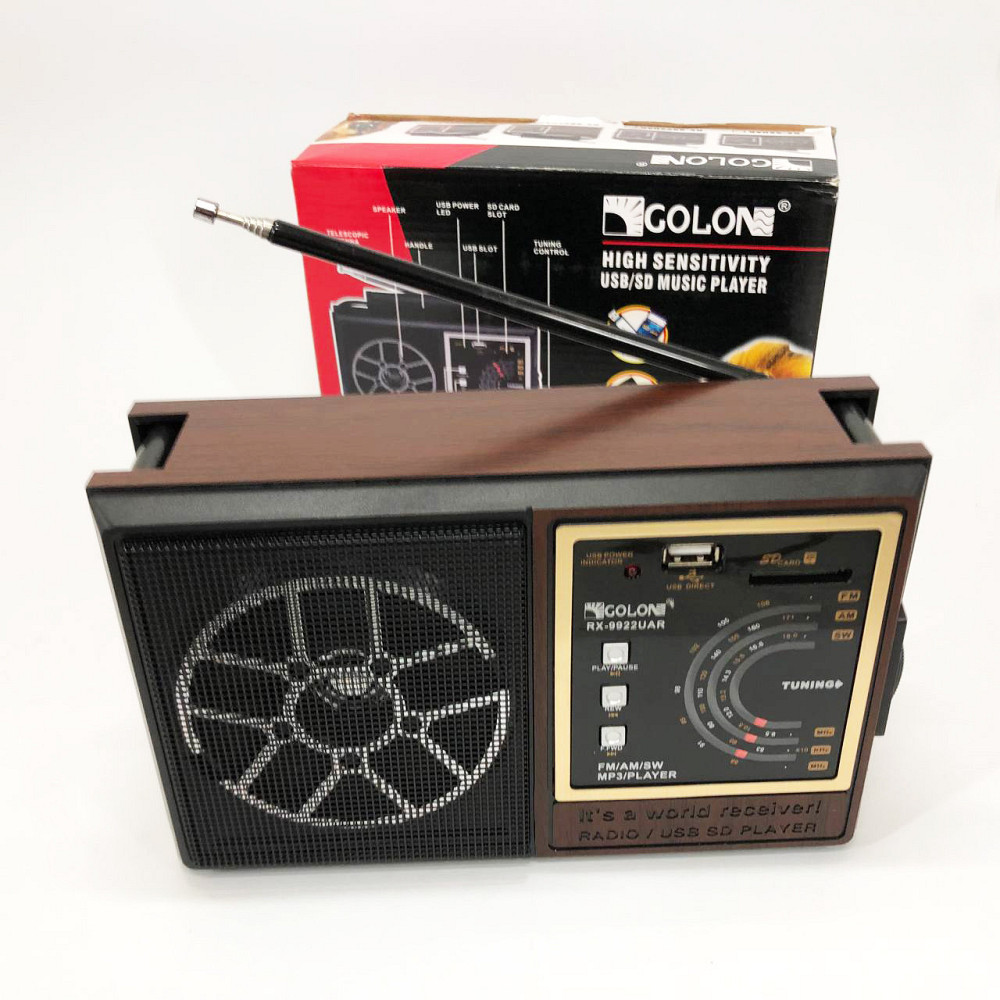 Мощный радиоприёмник GOLON, Классические радиоприемники на батарейках, Радио приемники от сети TS-54 Киев - изображение 9