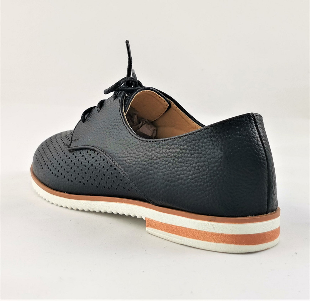 Жіночі Туфлі Чорні Мокасини Кросовки Слітонони (розміри: 37,38) - 11-1 Дніпро - фото 5