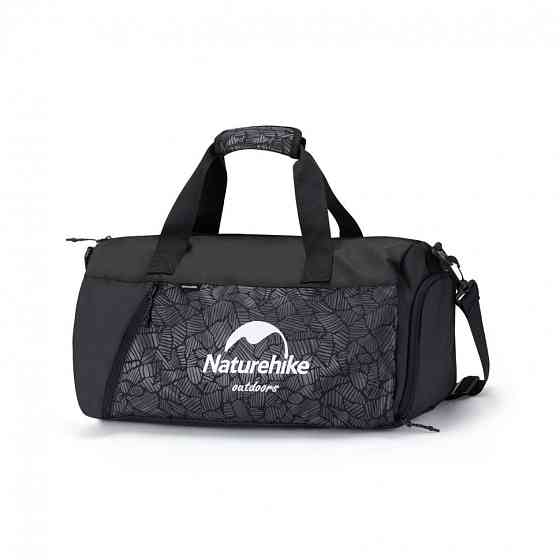 Сумка спортивна Naturehike NH19SN002, Розмір M, чорна Київ