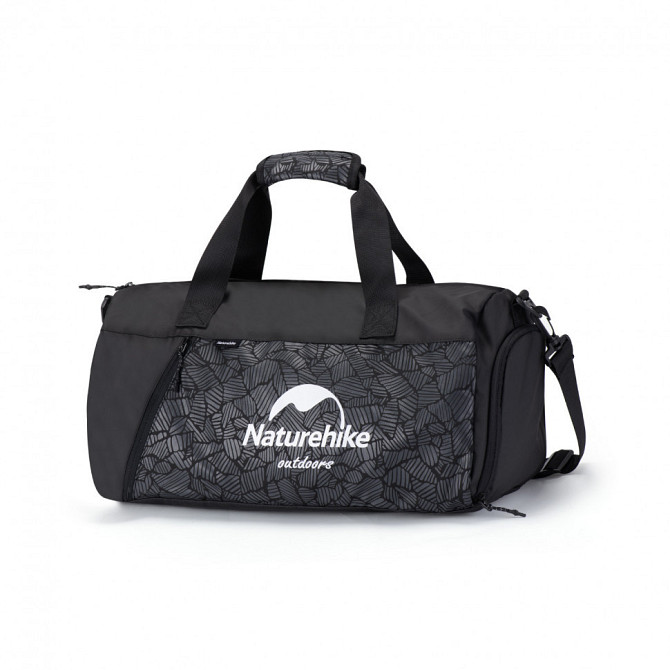 Сумка спортивна Naturehike NH19SN002, Розмір M, чорна Киев - изображение 1