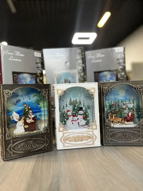 Новогодний музыкальный ночник-светильник XMAS WDL 24023B Коломия - фото 3