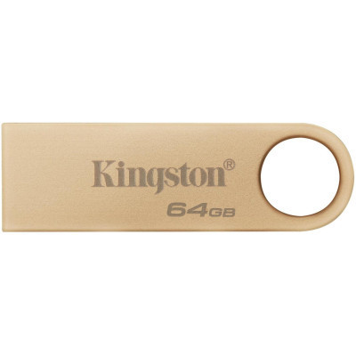 USB флеш накопичувач Kingston 64GB DataTraveler SE9 G3 Gold USB 3.2 (DTSE9G3/64GB) Вінниця - фото 1