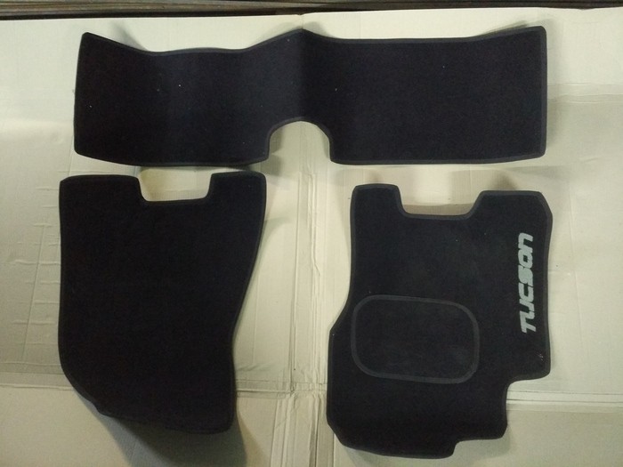 Коврики текстильные в салон и багажник Hyundai Tucson 2004- чорні Винница - изображение 1
