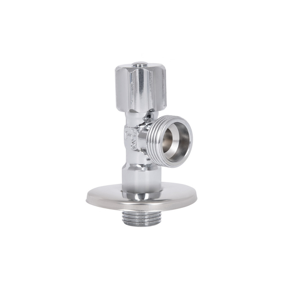 Кран кутовий Thermo Alliance Standart (ручка шестигранник) з вент.буксою 1/2"Н х 3/4"Н SF3441520 Київ - фото 11