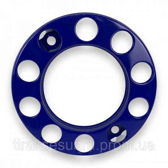Ковпак колеса металевий передній 22.5 (синій) . Ковпаки на колеса 22.5 передні Луцьк