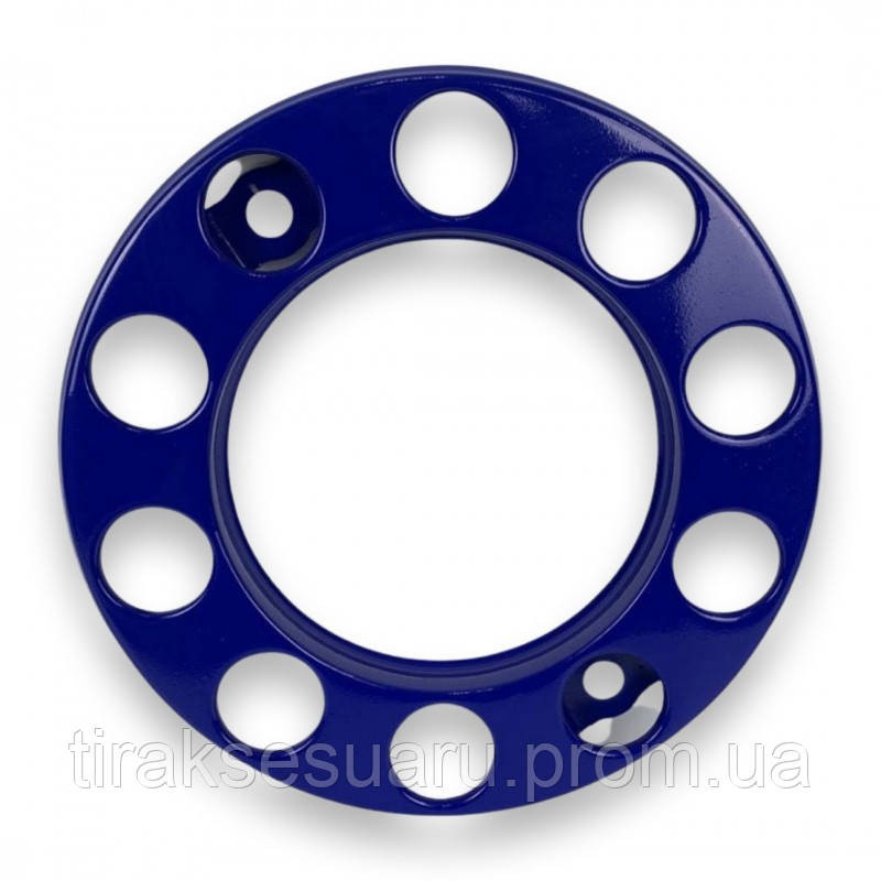 Ковпак колеса металевий передній 22.5 (синій) . Ковпаки на колеса 22.5 передні Луцьк - фото 1