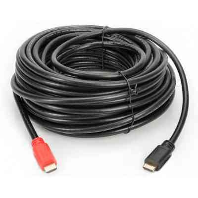 Кабель мультимедийный HDMI M to HDMI M 10.0m 4K Amplifier Digitus (AK-330118-100-S) Винница