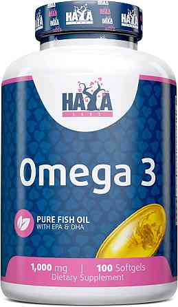 Омега-3 Haya Labs Omega 3 1000 mg 100 softgels Луцк