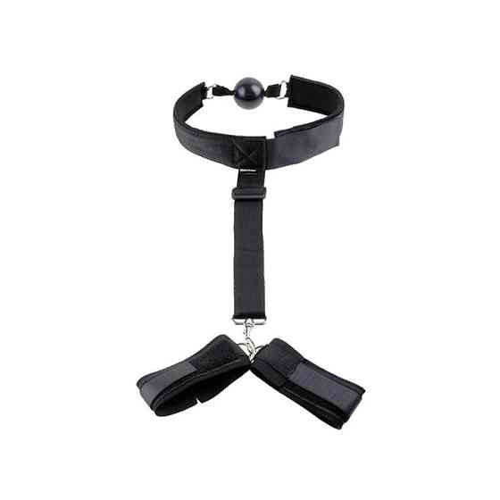 Бондаж для рук і ніг "Scappa" - Чорний - Садо-мазо Вінниця