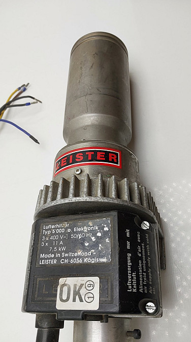 Промисловий повітронагрівач Leister CH-6056 3 x 400V/7.5kW (Б клас) Луцк - изображение 3