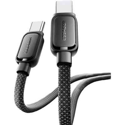 Дата кабель USB-C to USB-C 1.0m 100W black Essager (EXCTT1-TD01-P) Вінниця