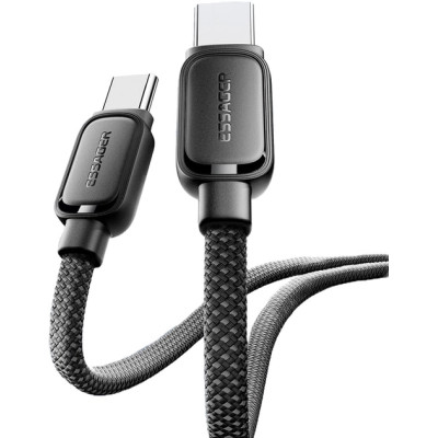 Дата кабель USB-C to USB-C 1.0m 100W black Essager (EXCTT1-TD01-P) Вінниця - фото 6