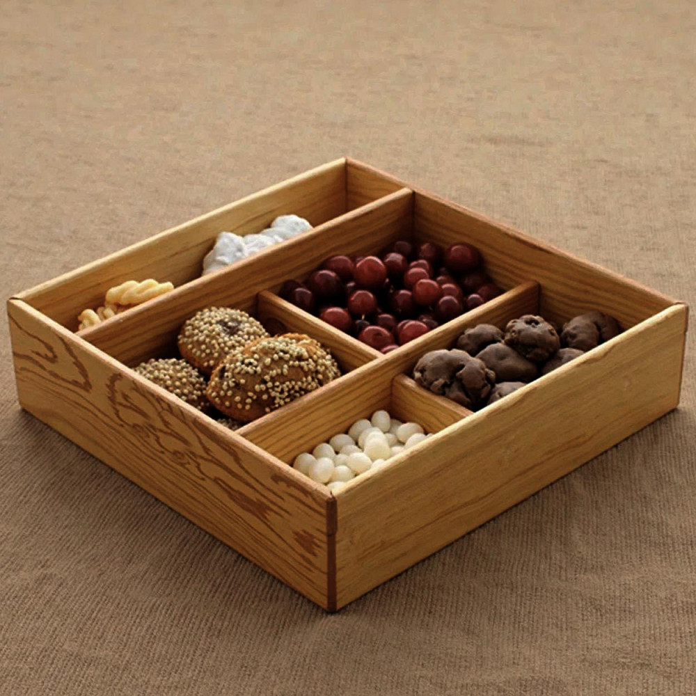 Менажница деревянная 