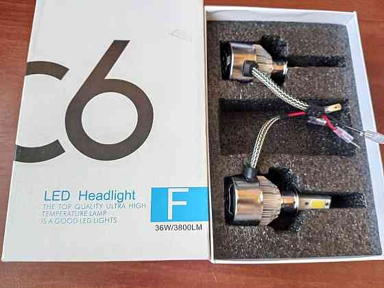 Світлодіодні лампи С6 LED H3 (3800Лм, 36Вт, 8-48В) Полтава