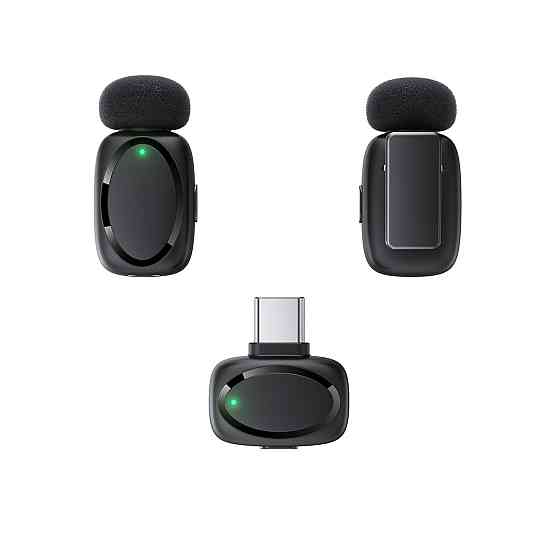 Беспроводная микрофонная система ACEFAST R2 dual-mic (Type-C) Black Одесса
