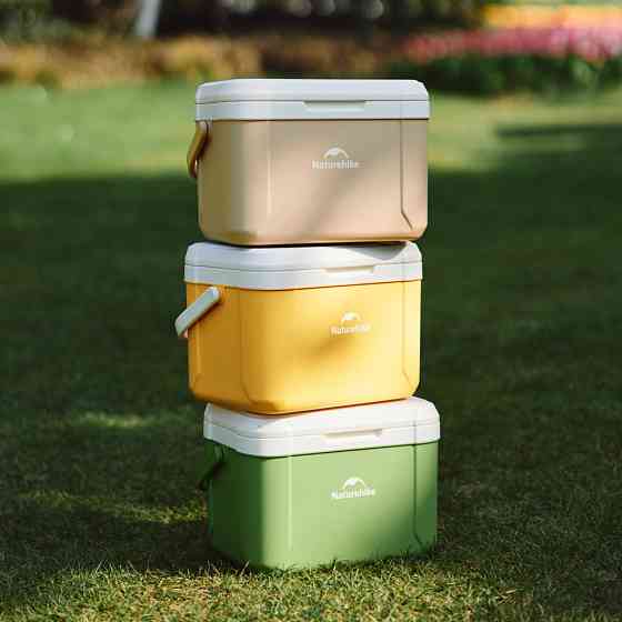 Туристичний холодильник Naturehike CNK2450CF012, 18 л, бежевий Київ