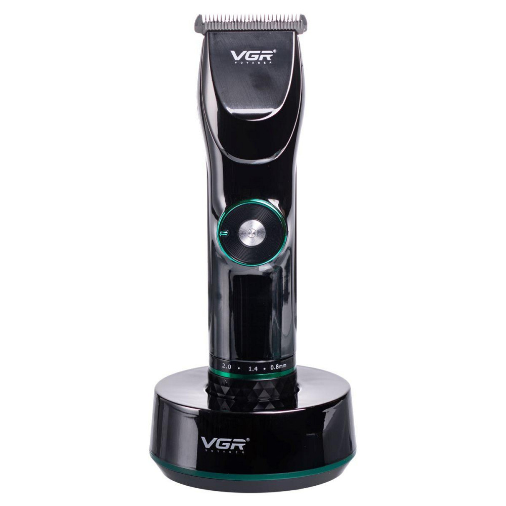 Машинка для стрижки волосся та бороди VGR V-256 з LED-дисплеєм Київ - фото 7