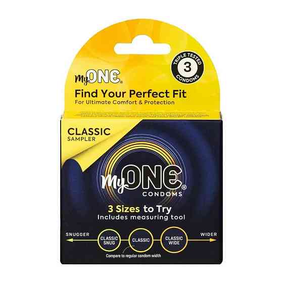 Презервативы MyONE Classic Sampler 3 шт, картонная коробка Sex Aura Киев