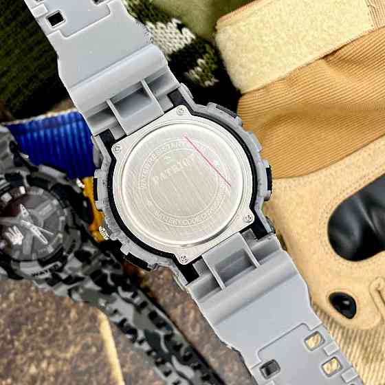 Patriot 005 Тризуб срібло Camo Grey + Коробка. SBR Київ