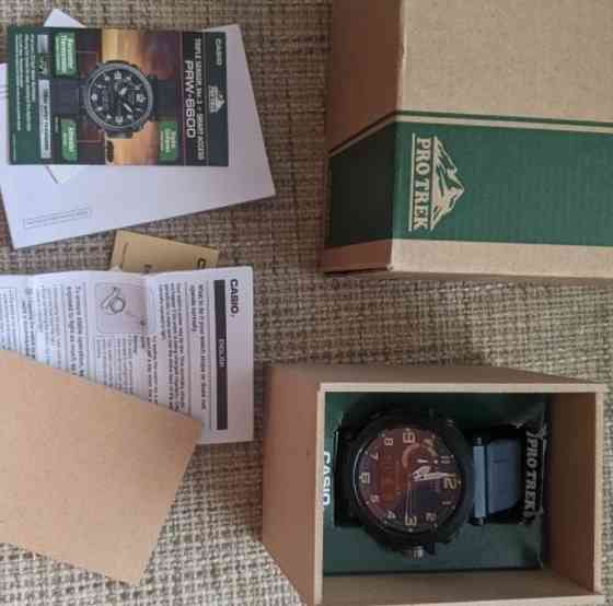 Новые часы Casio Protrek PRW 6600Y Оригинал. Киев