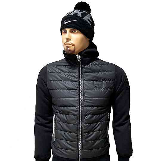 Чоловіча трикотажна кофта Nike tech fleece на хутрі,оригінал Київ