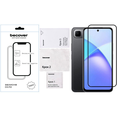 Скло захисне BeCover Infinix Smart 10 Plus (X6725B) Black (713726) Вінниця - фото 2