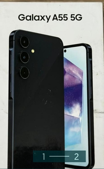 Смартфон: Samsung A55 5G. 8/256Gb. GB Black Awesome. Київ - фото 2