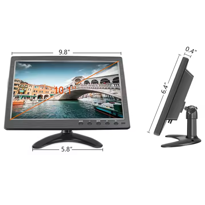 Автомобільний дисплей DS-10 екран 10.1'' для камери заднього виду Вінниця - фото 5