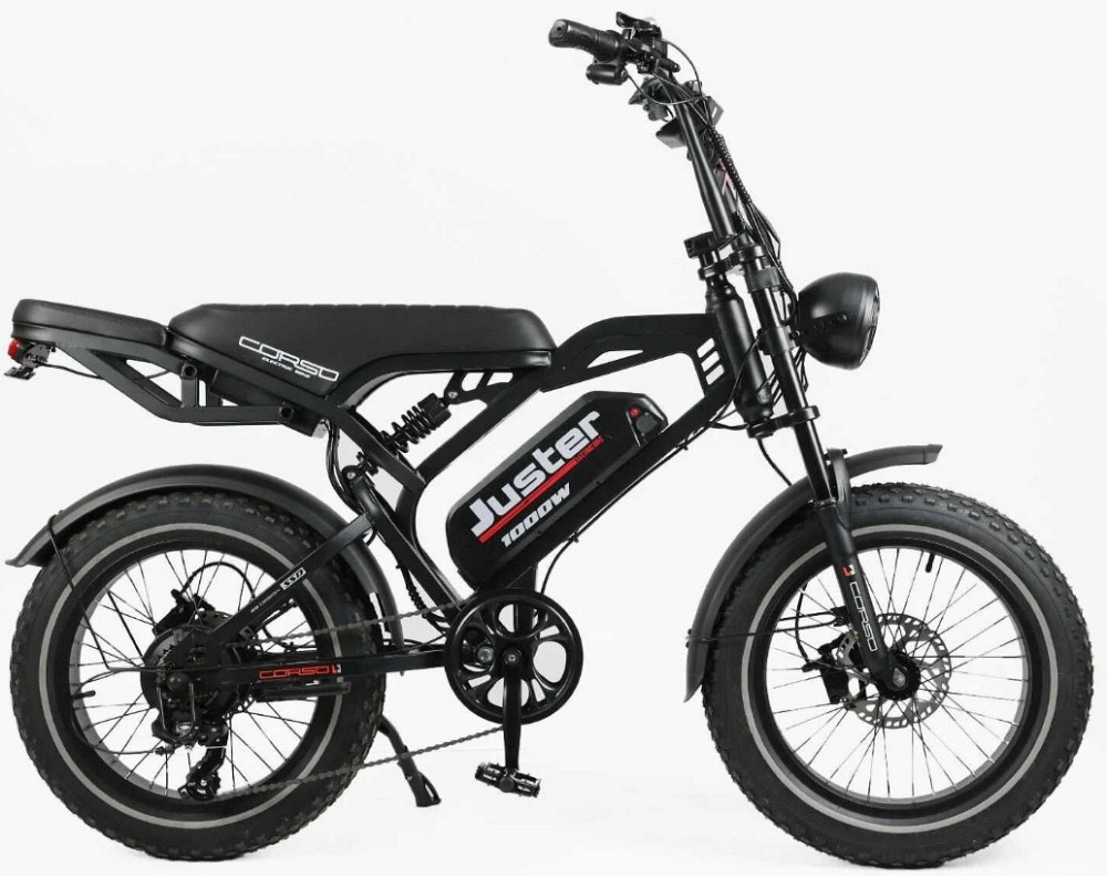 Електровелосипед Corso «Juster» 20" дюймів (1000W, акумулятор 48V18AH) Харків - фото 1
