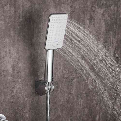 Змішувач для ванни з душовим гарнітуром Frap H58 F2258 білий/хром Київ